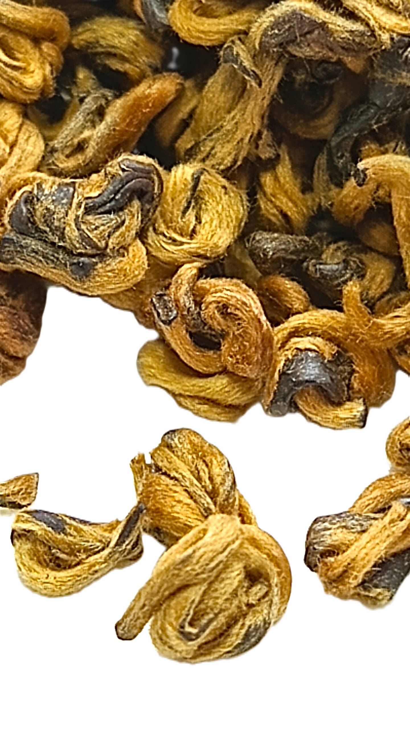 Китайский Красный чай Золотая улитка Премиум Цзинь Ло Дянь Хун 100г