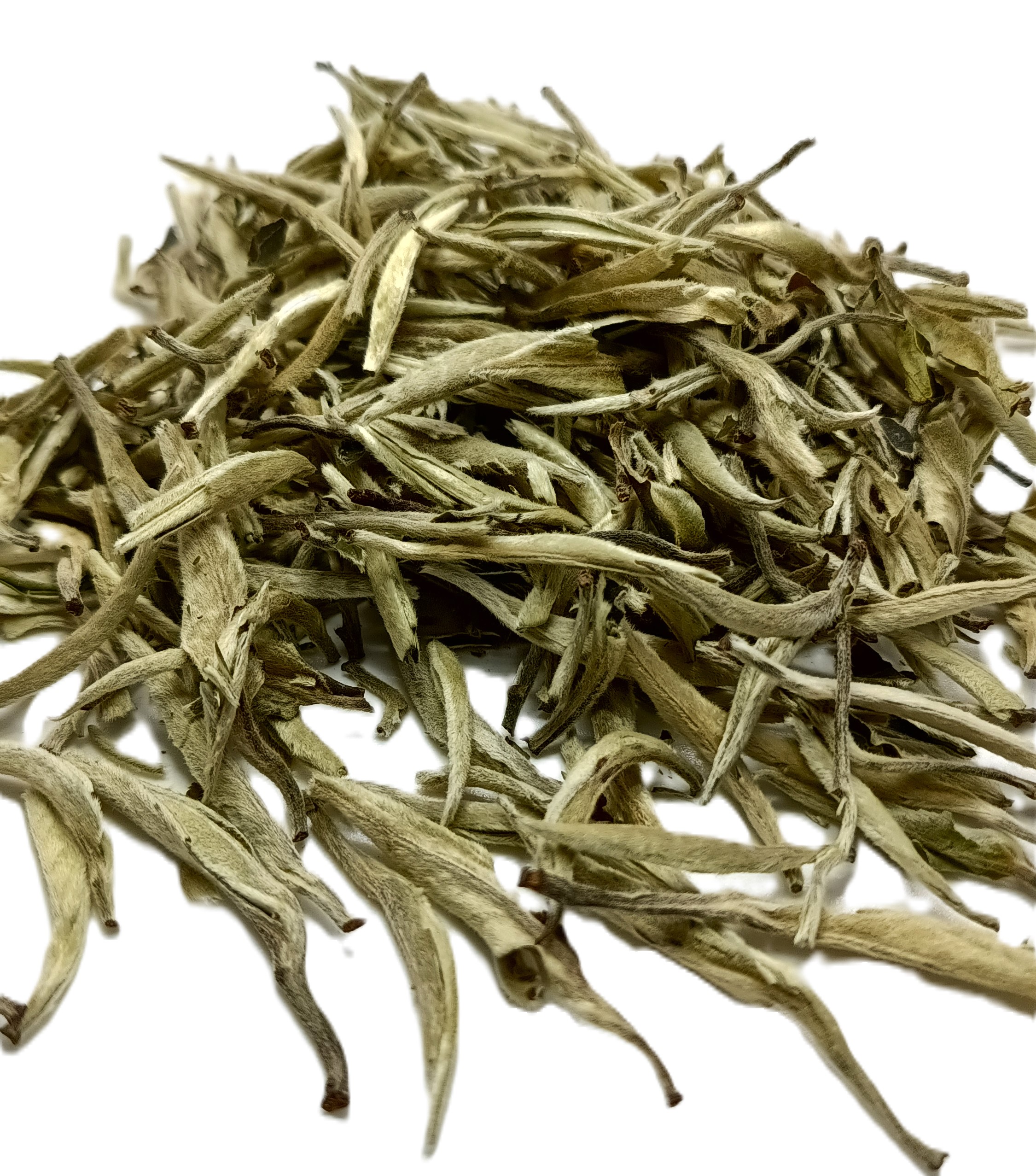 Белый чай Бай Хао Инь Чжень Серебряные иглы 100г Белый чай Бай Хао Инь Чжень Серебряные иглы 100г